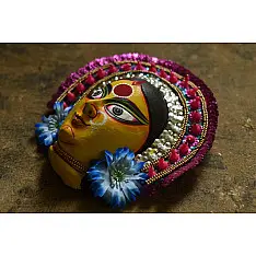 Mukhauta. मुखौटा ~ Durga Chhau Mask ~ Handmade