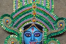 Mukhauta. मुखौटा ~ Chhau Mask - Kaali Maa