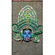 shop handmade Seeds chhau mask from bangal - kaali-maa