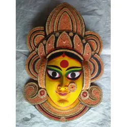 Mukhauta. मुखौटा ~ Seeds Chhau Mask - Durga 