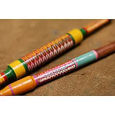 Rasoi ✼ Kutch lacquer ladles { Set of Two } 40