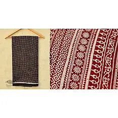 Samāyukta ✻ Jawariya . Block Printed . Cotton Saree ✻ 6