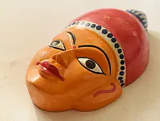 Handmade Wooden Mask ~ Meera