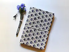 Ajrakh Pothi Diary  ( 9 X 6 in ) ☙ D