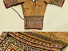 Treasure Trove | Old Hand Embroidered Kutchi Blouse - D