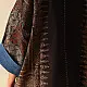 shop Reversible Ajrakh & Denim Jacket - Black