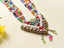 Folk Love ~ Banjara Bead Necklace - H