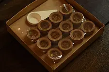 Sugandh ☘ Hawan Guggal + Loban Guggal ~ Incense Cups With Natural Ingredients ( Set of Two)