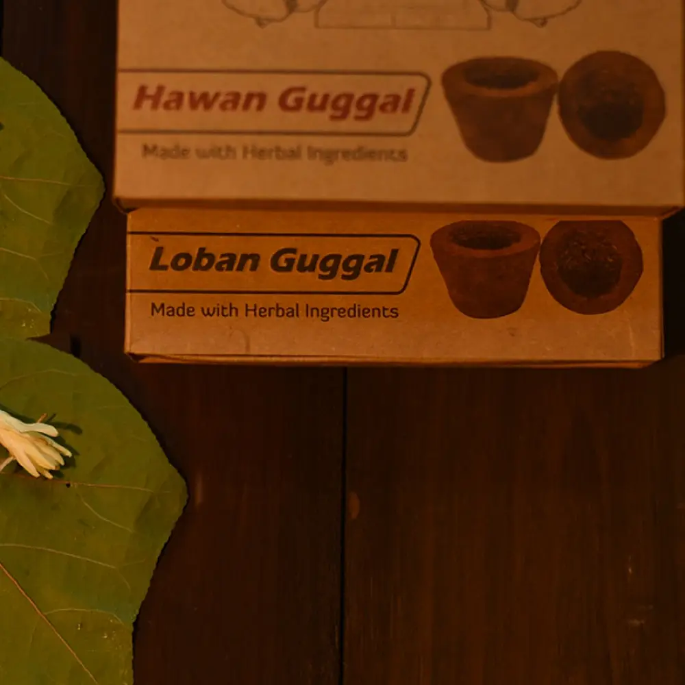 Shop Hawan Guggal + Loban Guggal ~ Incense Cups ( Set of Two) 