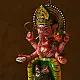 shop Handmade Wooden toy - Flying Ganesha on Mushak (Two Color Options)