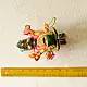 shop Handmade Wooden toy - Flying Ganesha on Mushak (Two Color Options)
