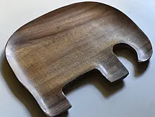 Wooden Cutlery ✼ Elephant Platter