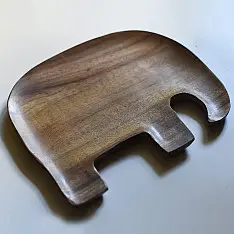 Wooden Cutlery ✼ Elephant Platter