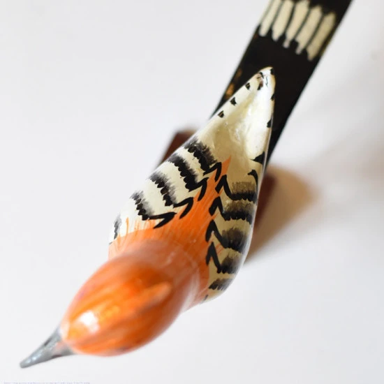 shop Handmade Nirmal Wooden Hoopoe Bird Toy