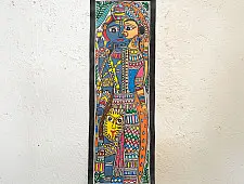 Madhuban . मधुबन ❁ Madhubani Painting - Ardhanarishvar