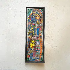 Madhuban . मधुबन ❁ Madhubani Painting - Ardhanarishvar