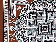 Mandana Art | Painting - Geometric Motifs
