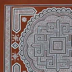 Mandana Art | Painting - Geometric Motifs