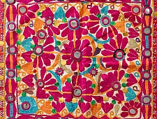 Treasure Trove ~ Rabari Embroidery - Kutchi Old Wall Piece / Chakda