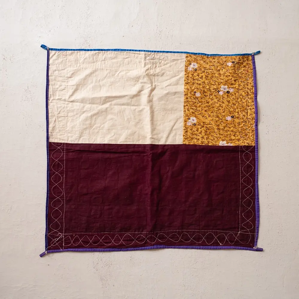 Hand Rabari Embroidery - Kutchi Old Wall Piece / Chakda