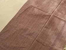Sadaa . सदा ✡ Begampuri Handspun Pure Cotton Saree - Light Green Stripes