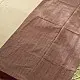 handloom begampuri pure cotton saree in light green with maroon and slate blue woven striped borders