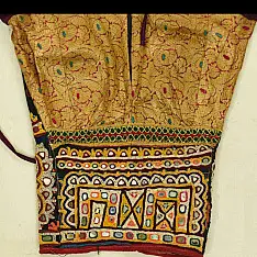 Treasure Trove | Old Hand Embroidered Kutchi Blouse - D