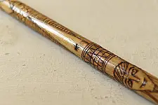 Bansuri . बाँसुरी ⠇Tribal Music Instrument | Revolving Bamboo Flute - D