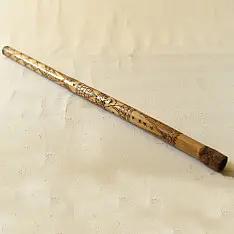 Bansuri . बाँसुरी ⠇Tribal Music Instrument | Revolving Bamboo Flute - D