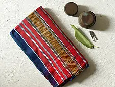 Sadaa . सदा ✡ Begampuri Cotton Saree - Blue