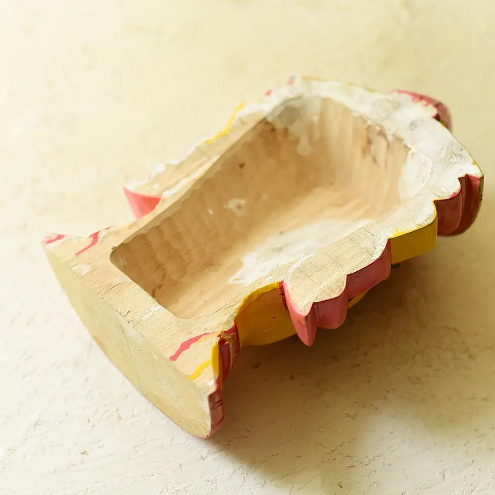 shop handmade wooden mask - Suraj