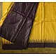 shop Handwoven Pure Tussar Silk Ikat Saree - Yellow & Brown 