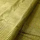 handloom pure cotton saree in subtle olive heena green with woven golden zari striped border and matching handcrafted tassels on pallu