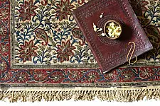 A finite infinity...Kalamkari Natural color Duree( 4 X 6 ) ❧ JM