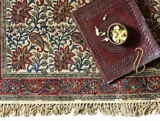A finite infinity...Kalamkari Natural color Duree( 4 X 6 ) ❧ JM