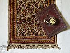 A finite infinity...Kalamkari Natural color Durri ( 2 X 6 ) ❧ D