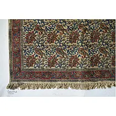 A finite infinity...Kalamkari Natural color Duree( 4 X 6 ) ❧ JM