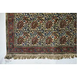 A finite infinity...Kalamkari Natural color Duree( 4 X 6 ) ❧ JM