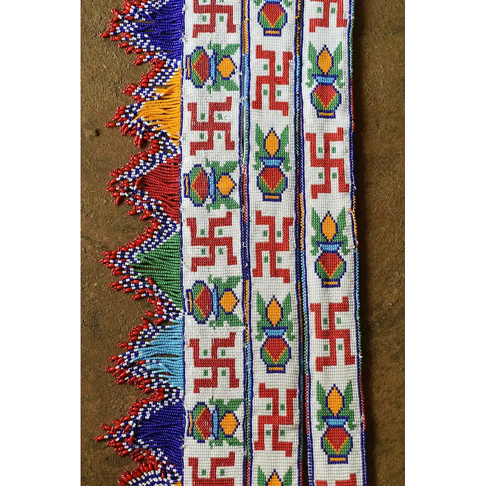 shop online Glass Bead Toran -  Swastik & Kalash