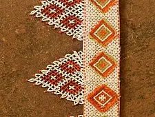 Shubh-Laabh . शुभ लाभ - Handmade Bead Door Toran 