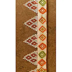 Shubh-Laabh . शुभ लाभ - Handmade Bead Door Toran 
