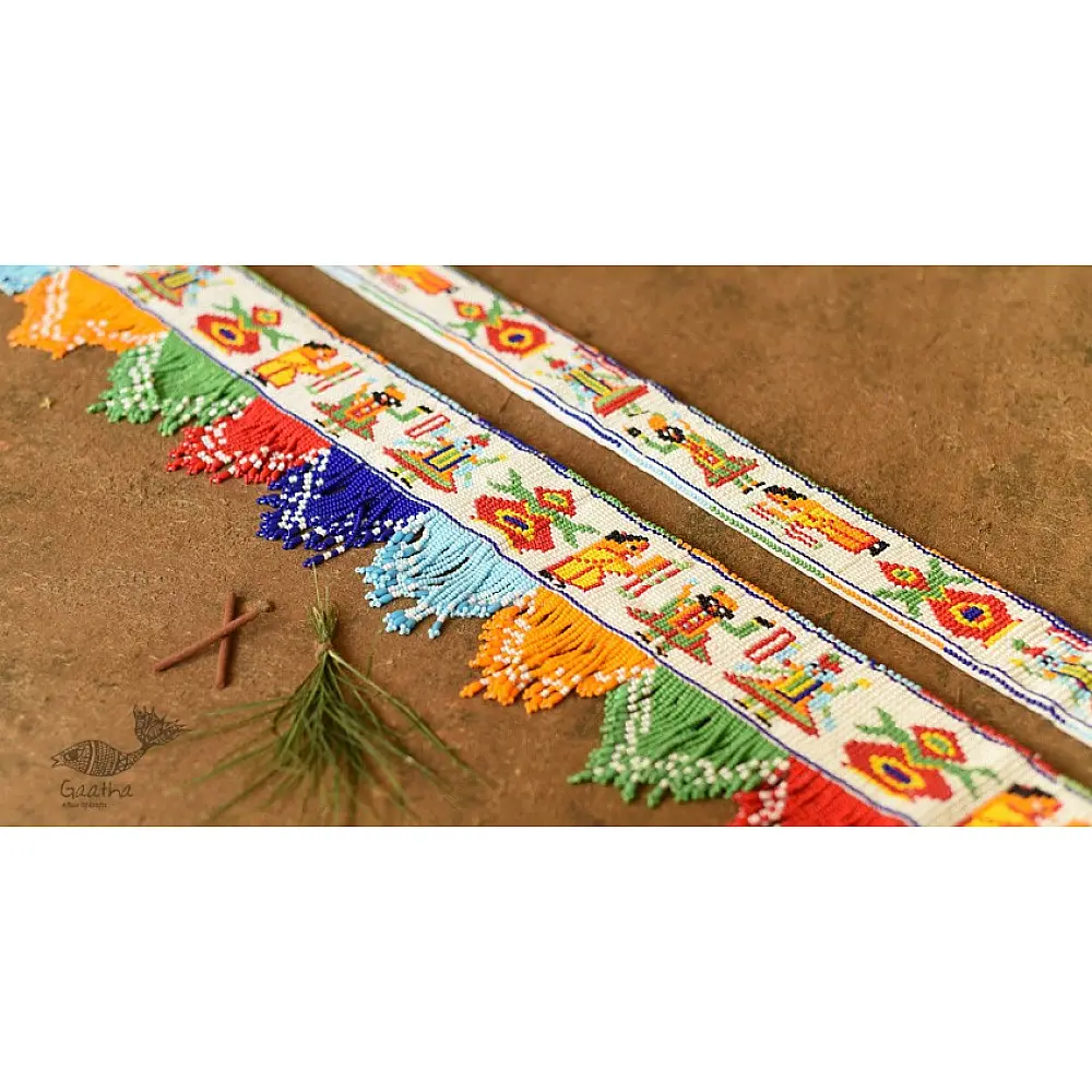 shop online Glass Bead Toran - Shrinathji Motif