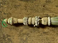 Khajuri . खजुरी  ▣ Date Leaves Broom ▣ Wall Hanging ▣ 4