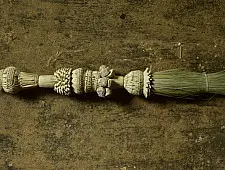 Khajuri . खजुरी  ▣ Date Leaves Broom ▣ Wall Hanging ▣ 1