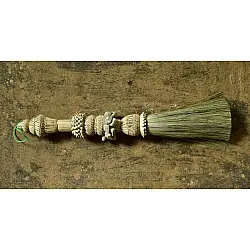 Khajuri . खजुरी  ▣ Date Leaves Broom ▣ Wall Hanging ▣ 4