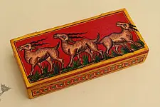 Wooden box ☀  Deer - 140