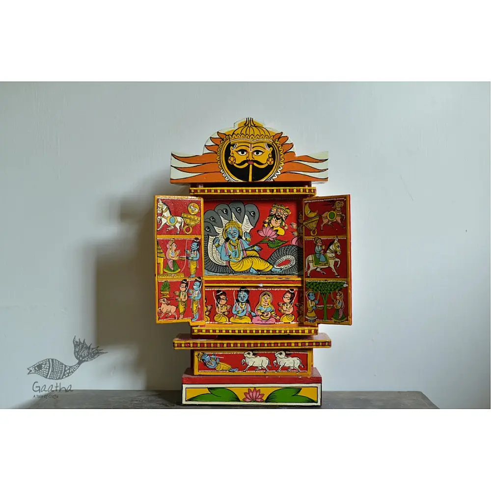 shop story telling wooden shine kaavad