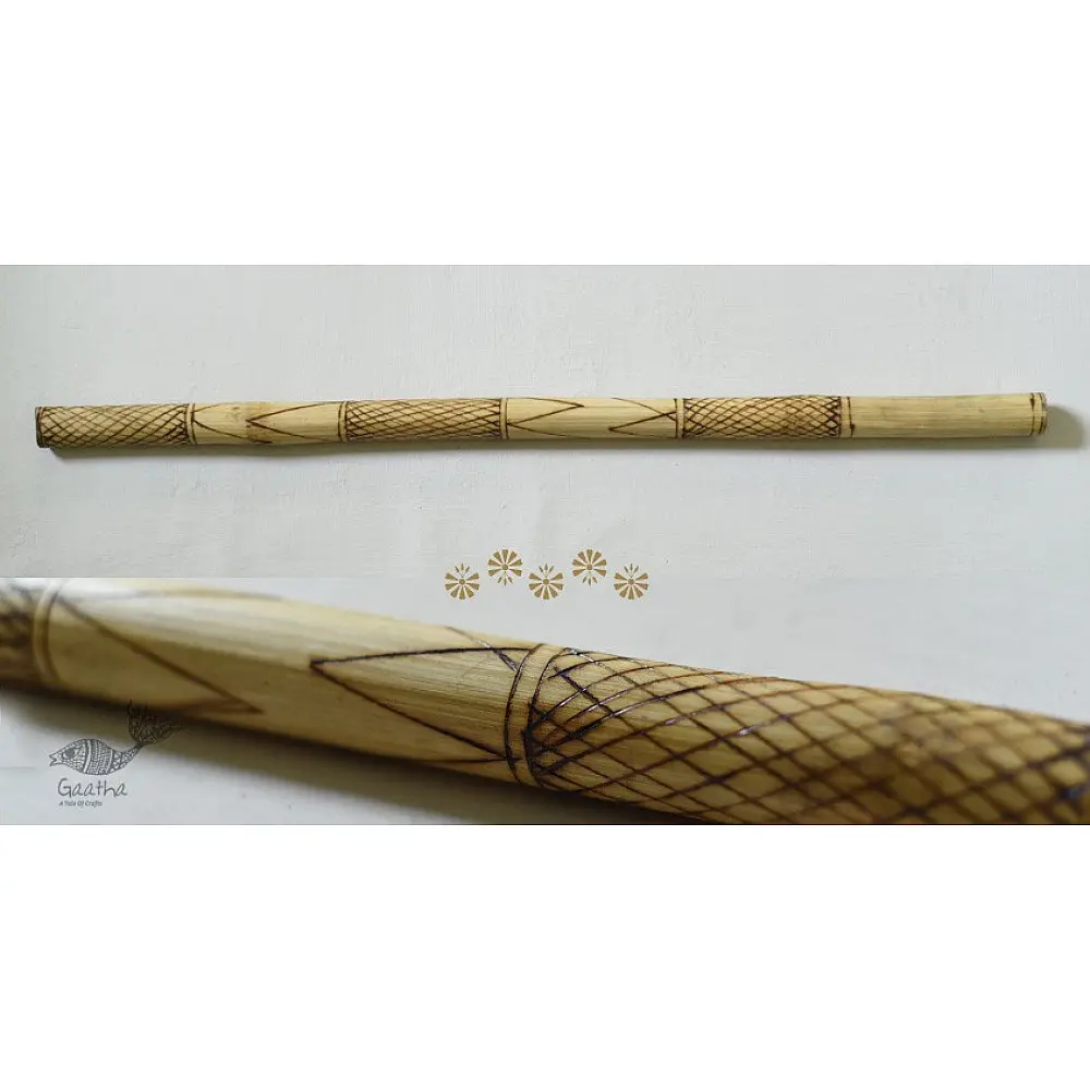 shop handmade Bamboo - Music Instrument Revolving Flute 