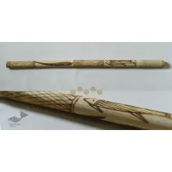 Bansuri . बाँसुरी ⠇Handcrafted Bamboo Revolving Flute