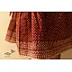 shop Natural Dyed Jawariya Block Printed Short Skirt